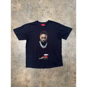 4Hunnid YG Rapper Graphic T Shirt Mens XL Black Hip Hop Streetwear Tee